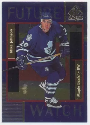 1997-98 SP AUTHENTIC - MIKE JOHNSON #194 FUTURE WATCH