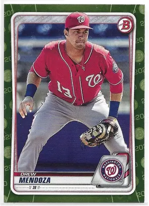 2020 Bowman Prospects Camo #BP-71 Drew Mendoza