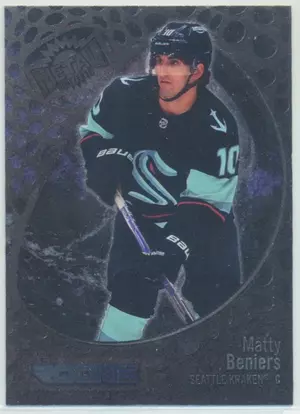 2022-23 SKYBOX METAL UNIVERSE - MATTY BENIERS #154 ROOKIE