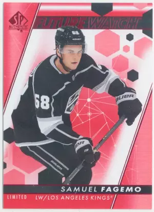 2022-23 SP AUTHENTIC - SAMUEL FAGEMO #132 FUTURE WATCH LIMITED RED