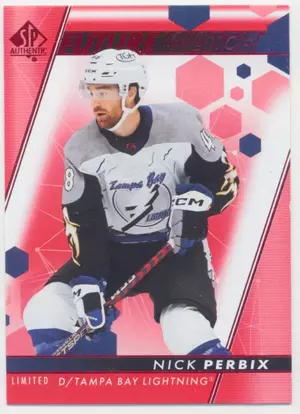 2022-23 SP AUTHENTIC - NICK PERBIX #156 FUTURE WATCH LIMITED RED