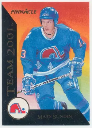 1993-94 PINNACLE (CDN) - MATS SUNDIN #15 TEAM 2001