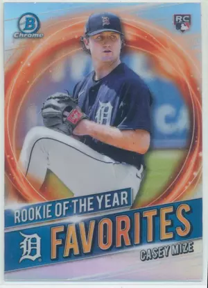 2021 Bowman - Casey Mize #RRY-CM Rookie of the Year Favorites