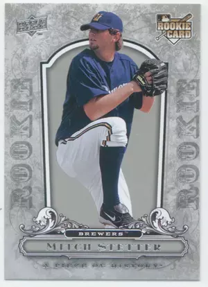 2008 Upper Deck A Piece of History - Mitch Stetter #126 Rookie