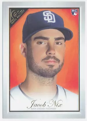 2019 Topps Gallery - Jacob Nix #65 RC