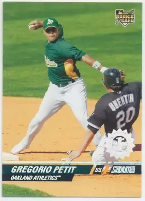 2008 Topps Stadium Club - Gregorio Petit #150 Retail First Day Issue RC