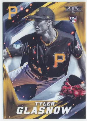 2017 Topps Fire - Tyler Glasnow #111 RC