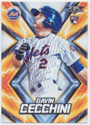 2017 Topps Fire - Gavin Cecchini #142 RC