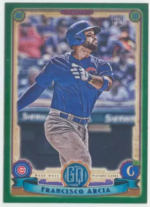 2019 Topps Gypsy Queen - Francisco Arcia #117 Green Parallel