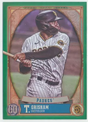 2021 Topps Gypsy Queen - Trent Grisham #298 Green Parallel