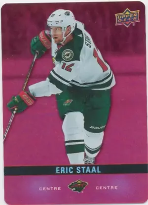 2019-20 TIM HORTONS - ERIC STAAL #DC-23 RED DIE CUTS