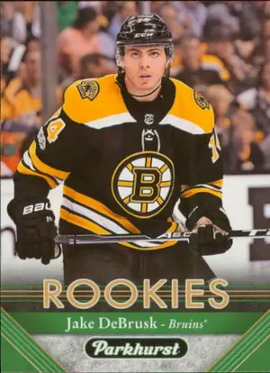 2017-18 PARKHURST - JAKE DeBRUSK #293 ROOKIE