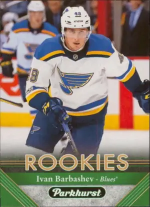 2017-18 PARKHURST - IVAN BARBASHEV #256 ROOKIE