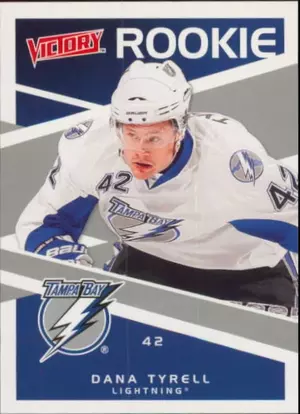2010-11 VICTORY - DANA TYRELL #321 ROOKIE