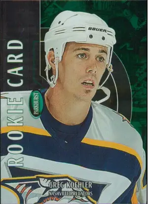 2002-03 PARKHURST - GREG KOEHLER #239 ROOKIE 46/500