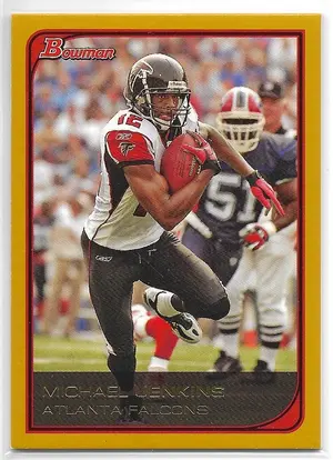 2006 Bowman Gold #70 Michael Jenkins