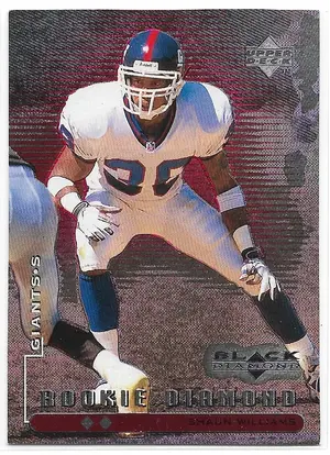 1998 Black Diamond Rookie Edition Double Diamond #101 Shaun Williams (1859/2500)
