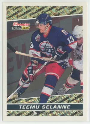 1993-94 O-PEE-CHEE PREMIER - TEEMU SELANNE #20 BLACK GOLD PRIZES