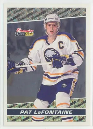1993-94 O-PEE-CHEE PREMIER - PAT LaFONTAINE #14 BLACK GOLD PRIZES