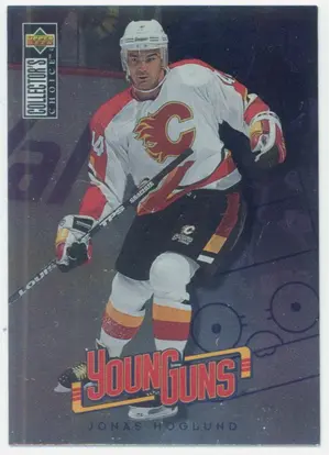 1996-97 COLLECTOR'S CHOICE - JONAS HOGLUND #355 YOUNG GUNS