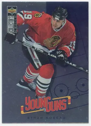 1996-97 COLLECTOR'S CHOICE - ETHAN MOREAU #354 YOUNG GUNS