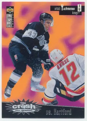1996-97 COLLECTOR'S CHOICE - VITALI YACHMENEV #C8 YOU CRASH THE GAME⚠️