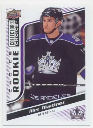 2009-10 COLLECTOR'S CHOICE - ALEC MARTINEZ #260 CHOICE ROOKIES