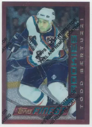 1996-97 TOPPS FINEST - TODD BERTUZZI #146 ROOKIE