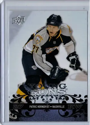 2008-09 UD Young Guns Patric Hornqvist