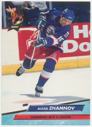 1992-93 FLEER ULTRA - ALEXEI ZHAMNOV #447 ROOKIE