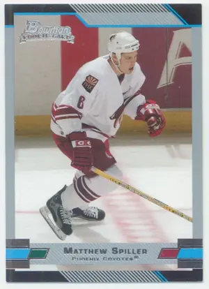 2003-04 BOWMAN DRAFT PICKS - MATTHEW SPILLER #122 ROOKIE