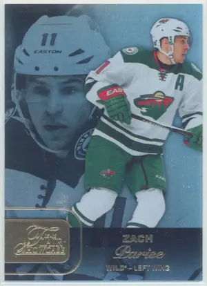2015-16 FLEER SHOWCASE - ZACH PARISE #24 FLAIR SHOWCASE