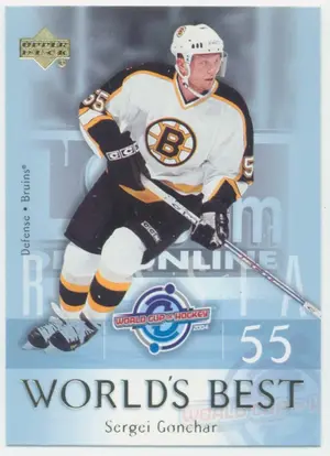2004-05 UPPER DECK - SERGEI GONCHAR #WB17 WORLD'S BEST
