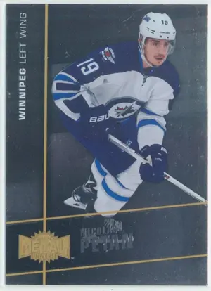 2015-16 FLEER SHOWCASE - NICOLAS PETAN #MU-13 METAL UNIVERSE