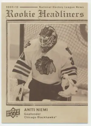 2009-10 UPPER DECK - ANTTI NIEMI #RH3 ROOKIE HEADLINERS