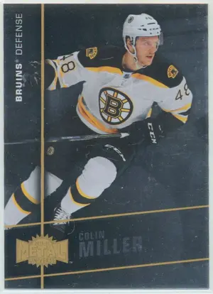 2015-16 FLEER SHOWCASE - COLIN MILLER #MU-22 METAL UNIVERSE