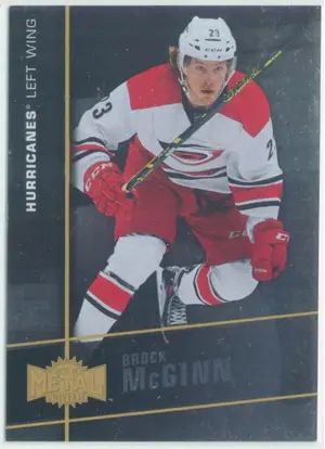 2015-16 FLEER SHOWCASE - BROCK McGINN #MU-29 METAL UNIVERSE