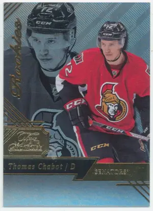 2016-17 FLEER SHOWCASE - THOMAS CHABOT #46 FLAIR SHOWCASE