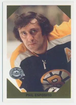 2001-02 FLEER GREATS OF THE GAME - PHIL ESPOSITO #3 RETRO COLLECTION