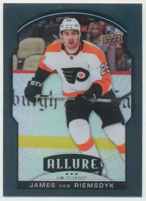 2020-21 ALLURE - JAMES VAN RIEMSDYK #17 BLACK RAINBOW