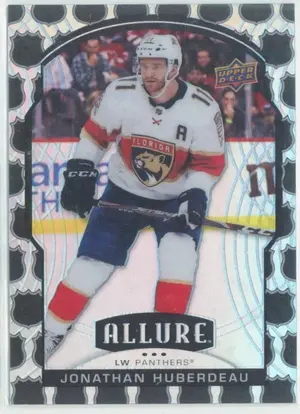 2020-21 ALLURE - JONATHAN HUBERDEAU #65 NHL SHIELD 2005