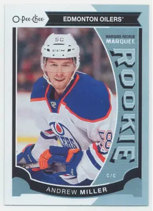 2015-16 O-PEE-CHEE - ANDREW MILLER #536 MARQUEE ROOKIE