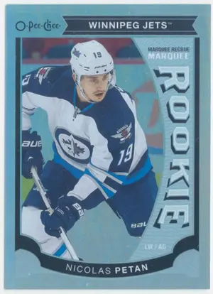 2015-16 UPPER DECK - NICOLAS PETAN #U29 MARQUEE ROOKIE O-PEE-CHEE UPDATE RAINBOW FOIL