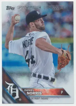 2016 Topps - Daniel Norris #402 Future Stars Rainbow Foil Parallel