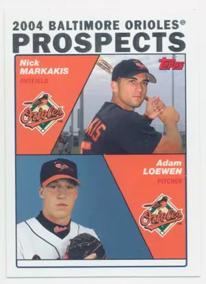 2004 Topps - Nick Markakis/Adam Loewen #691 Prospects