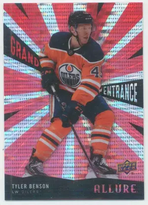 2020-21 ALLURE - TYLER BENSON #GE-1 GRAND ENTRANCE RED