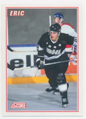 1990-91 SCORE - ERIC LINDROS #B3 BONUS CARDS