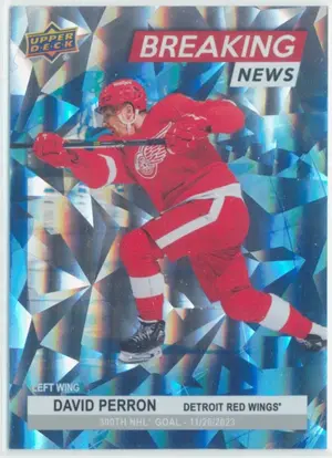 2024-25 UPPER DECK - DAVID PERRON #BN-6 BREAKING NEWS