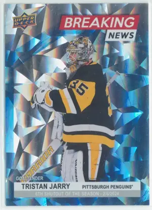 2024-25 UPPER DECK - TRISTAN JARRY #BN-7 BREAKING NEWS