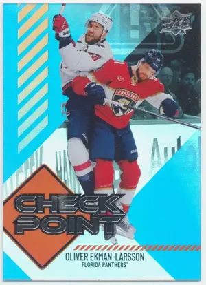 2024-25 UPPER DECK - OLIVER EKMAN-LARSSON #CP-22 CHECKPOINT
